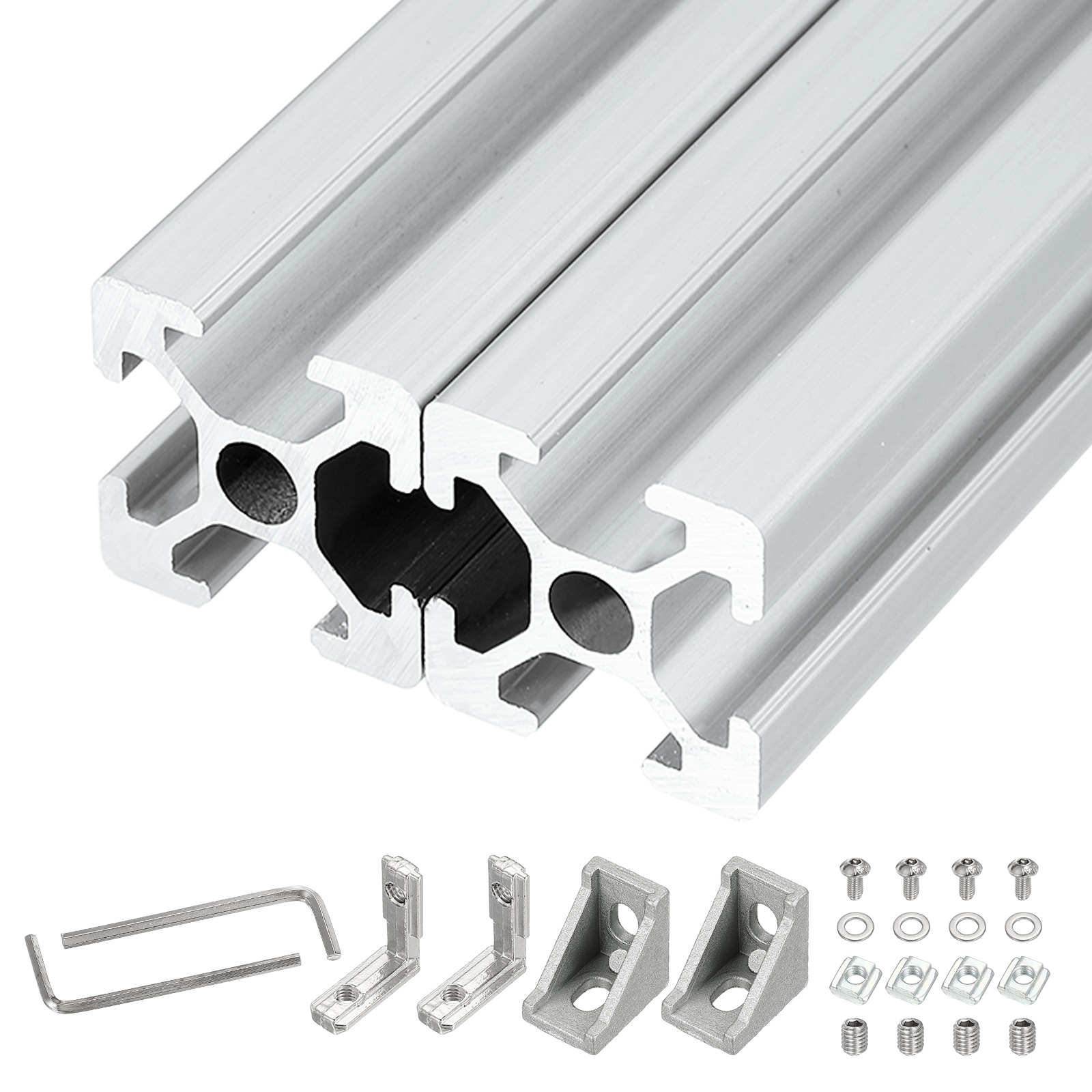 V Slot Aluminum Extrusion - مجموعتان من قضبان الألومنيوم المبثوقة على