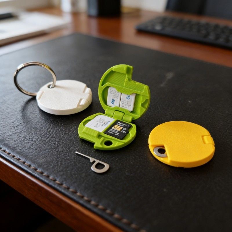 3D Printing Case - حامل بطاقات SIM وTF مطبوع بتقنية