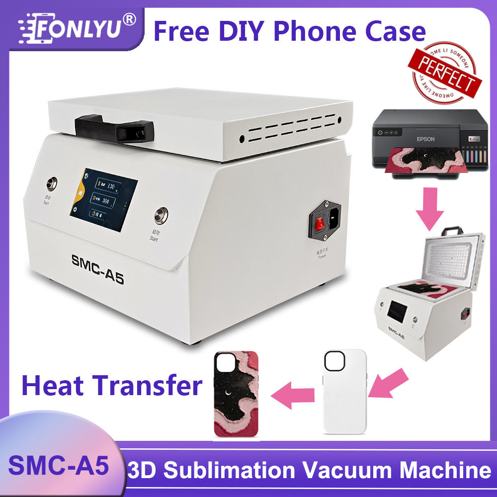 3D Printing Case - Fonlyu ثلاثية الأبعاد التسامي فراغ آلة