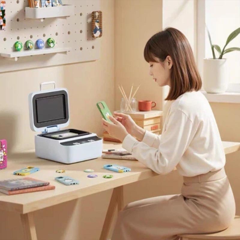 3D Printing Case - ماكينة طباعة حرارية صغيرة مسطحة لطباعة
