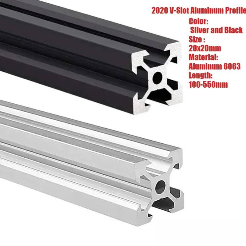 V Slot Aluminum Extrusion - 20x20 مللي متر المباني المفتوحة 2020