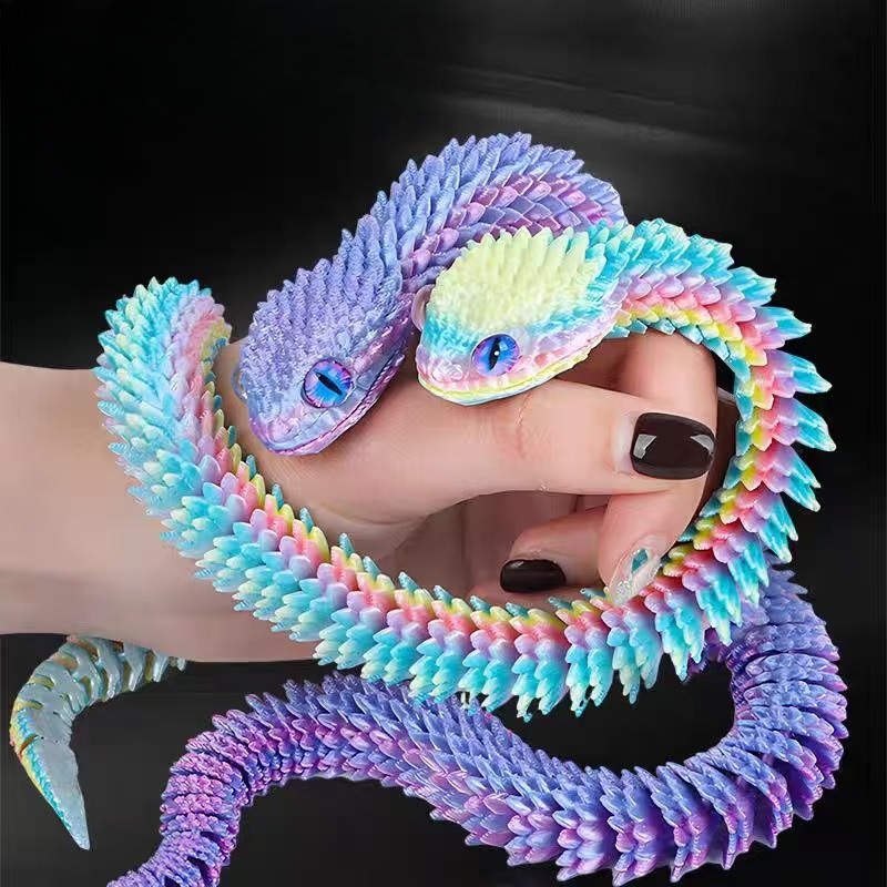 3D Printing Fidget Toys - تمثال ثعبان واقعي جديد لعام 2026