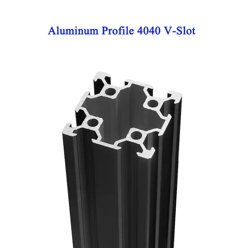 V Slot Aluminum Extrusion - إطار سكة حديدية بالمعيار الأوروبي لطابعات