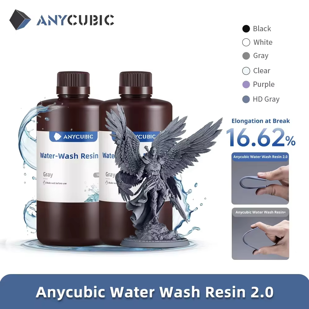Glue For 3D Printing - ANYCUBIC راتنج غسيل المياه لطابعة LCD