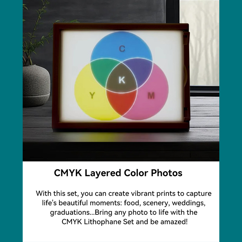 Lithophane CMYK PLA خيوط طابعة - مراجعة 3D Printer Enclosure Frame وسعره