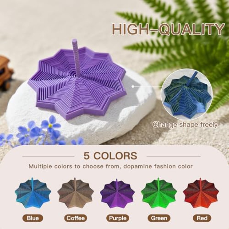 لعبة فيدجت حسية مطبوعة ثلاثية  - مراجعة 3D Printing Fidget Toys وسعره