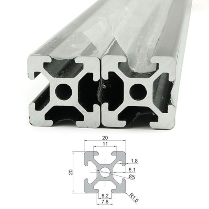 2 قطعة 1-1000 مللي متر 2020 فو - مراجعة 3D Printer Enclosure Frame وسعره