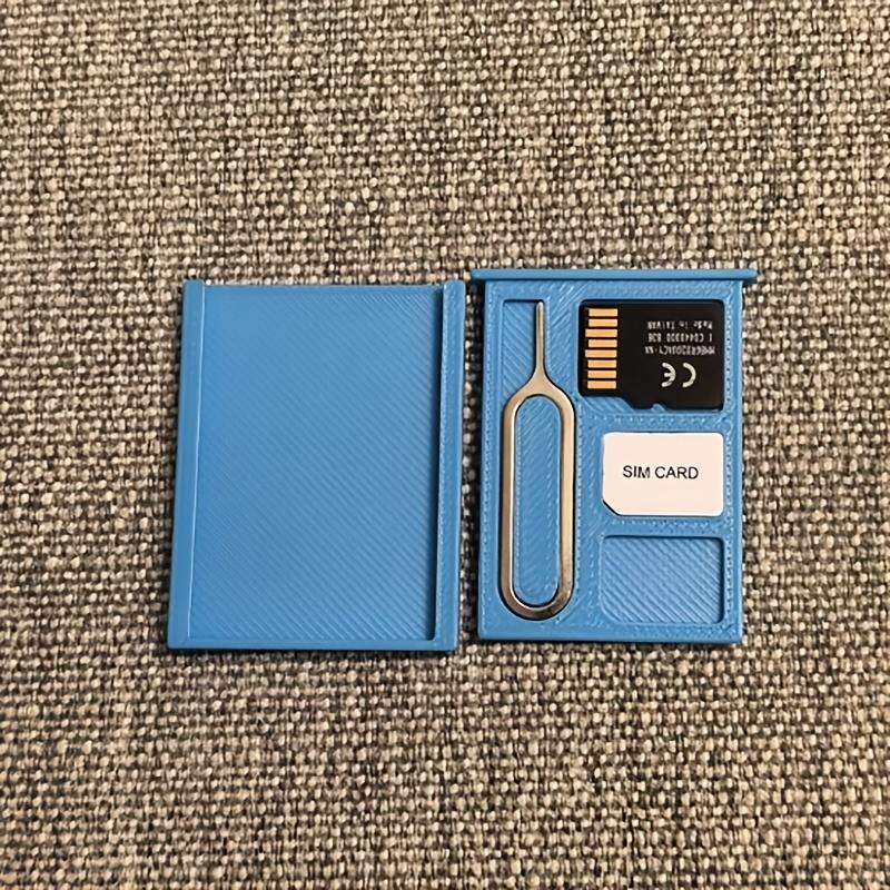 علبة تخزين محمولة لبطاقات SIM  - مراجعة 3D Printing Case وسعره