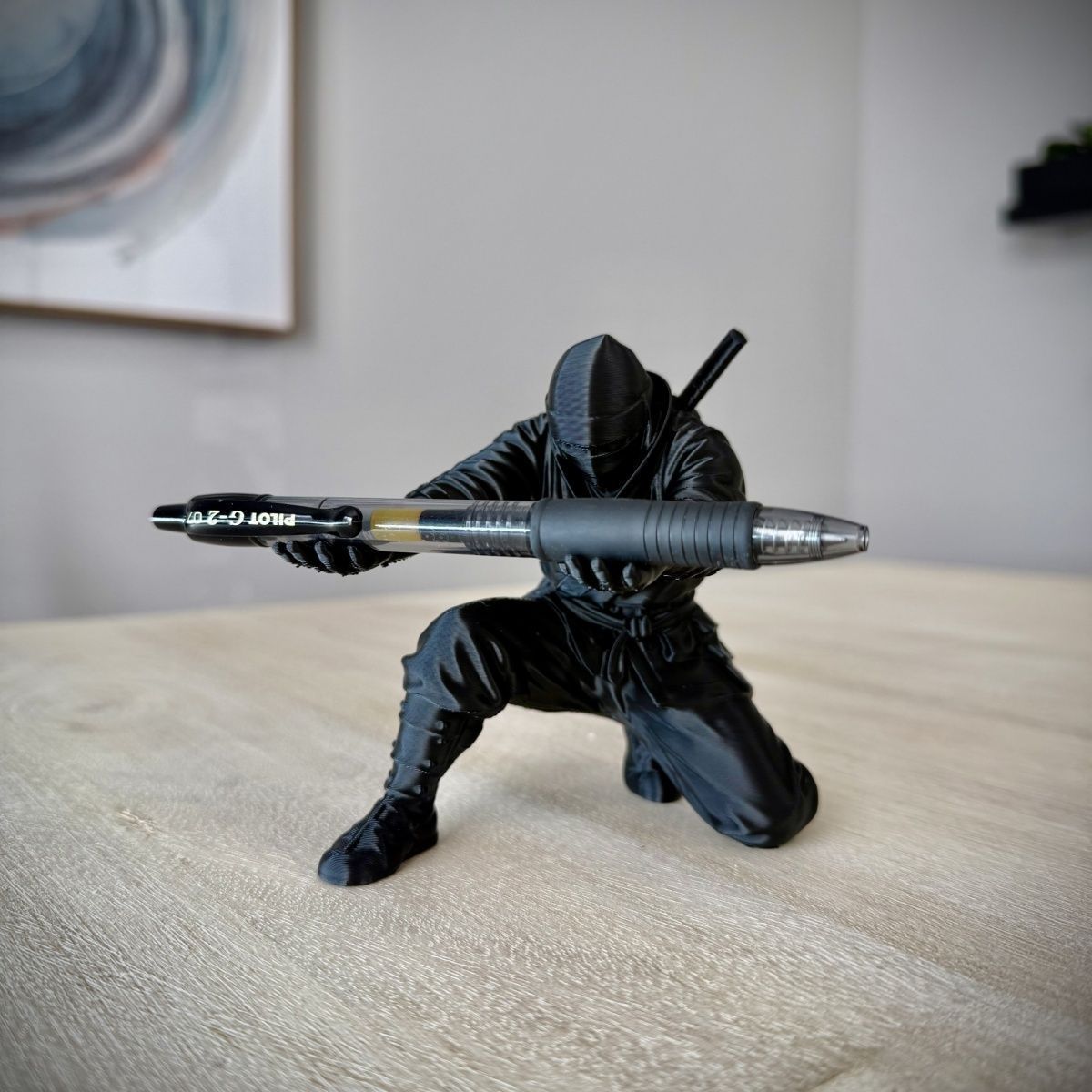 حامل أقلام على شكل نينجا مطبوع - مراجعة 3D Printing Pen For Adults وسعره