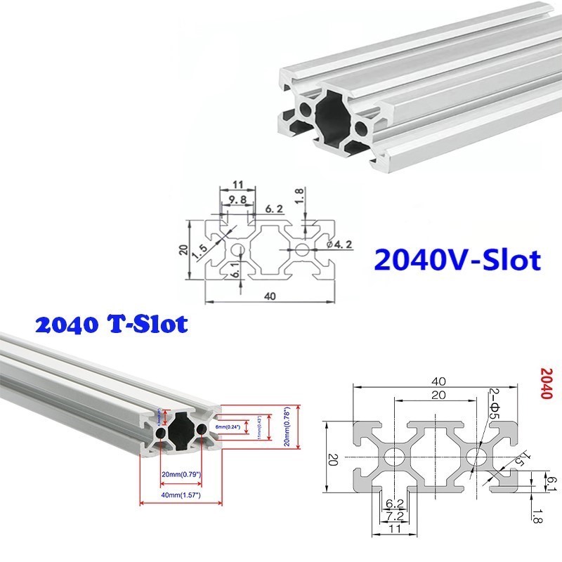 قطعة واحدة من قطاع الألومنيوم  - مراجعة V Slot Aluminum Extrusion وسعره