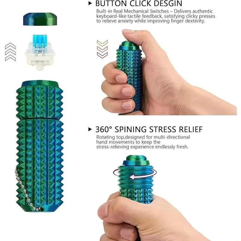 لعبة فيدجت مضحكة ثلاثية الأبعا - مراجعة 3D Printing Fidget Toys وسعره