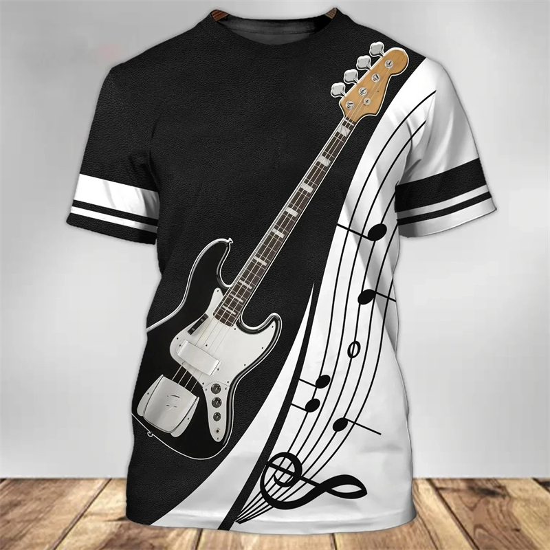 تي شيرت مطبوع على الجيتار ثلاث - مراجعة 3D Printing Guitar وسعره
