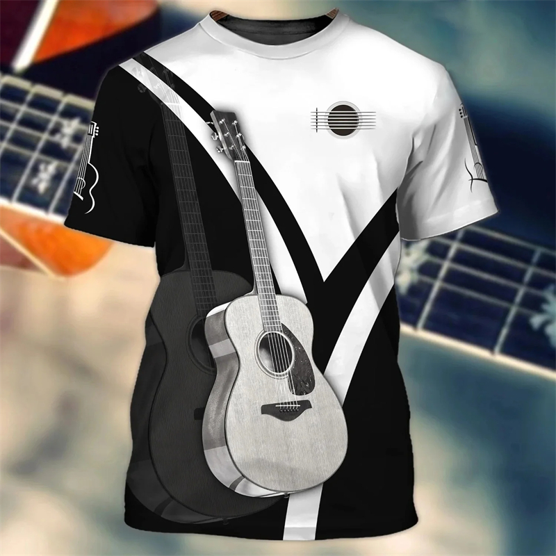 تي شيرت مطبوع على الجيتار ثلاث - مراجعة 3D Printing Guitar وسعره