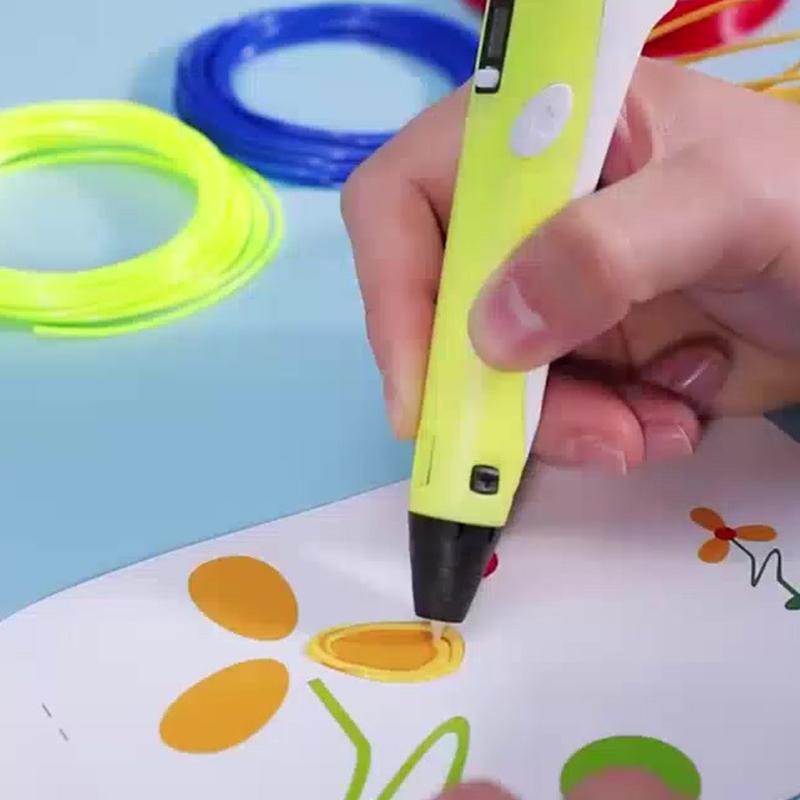 قلم طباعة ثلاثي الأبعاد ذكي لص - مراجعة 3D Printing Pen For Adults وسعره