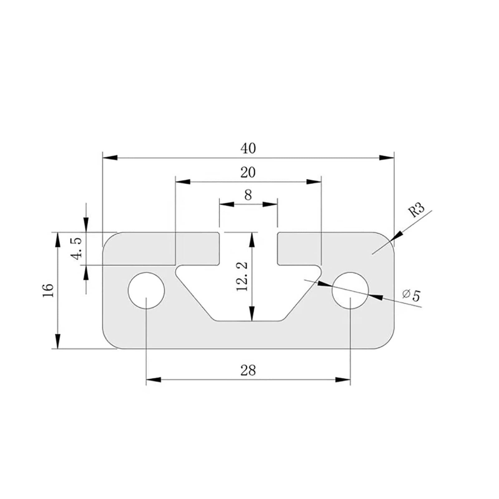 قضيب خطي بأكسيد قابل للتخصيص ل - مراجعة V Slot Aluminum Extrusion وسعره