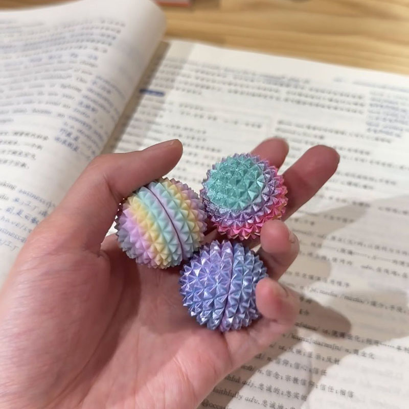 كرة تدليك ثلاثية الأبعاد مطبوع - مراجعة 3D Printing Fidget Toys وسعره