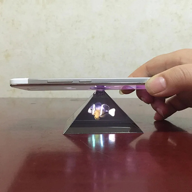 جهاز عرض هرمي ثلاثي الأبعاد ،  - مراجعة 3D Printing Hologram وسعره