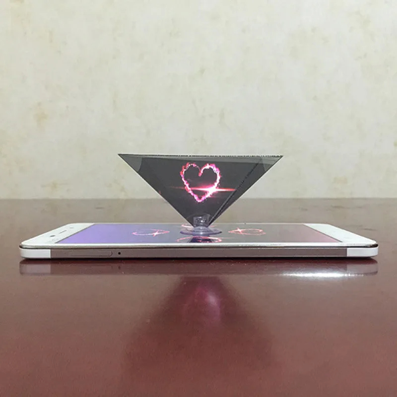 جهاز عرض هرمي ثلاثي الأبعاد ،  - مراجعة 3D Printing Hologram وسعره