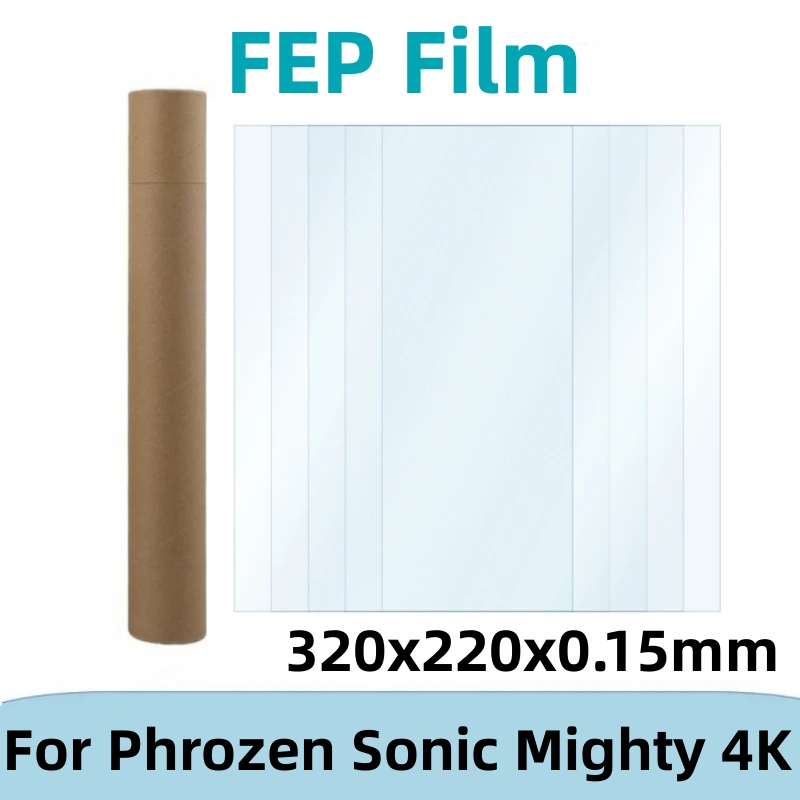 5 قطع من فيلم FEP بحجم 320x220 - مراجعة 3D Printing Uv Resin وسعره