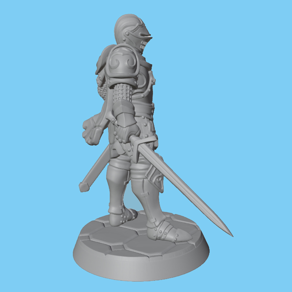 نموذج فارس من العصور الوسطى بد - مراجعة 3D Printing Knight Armor وسعره