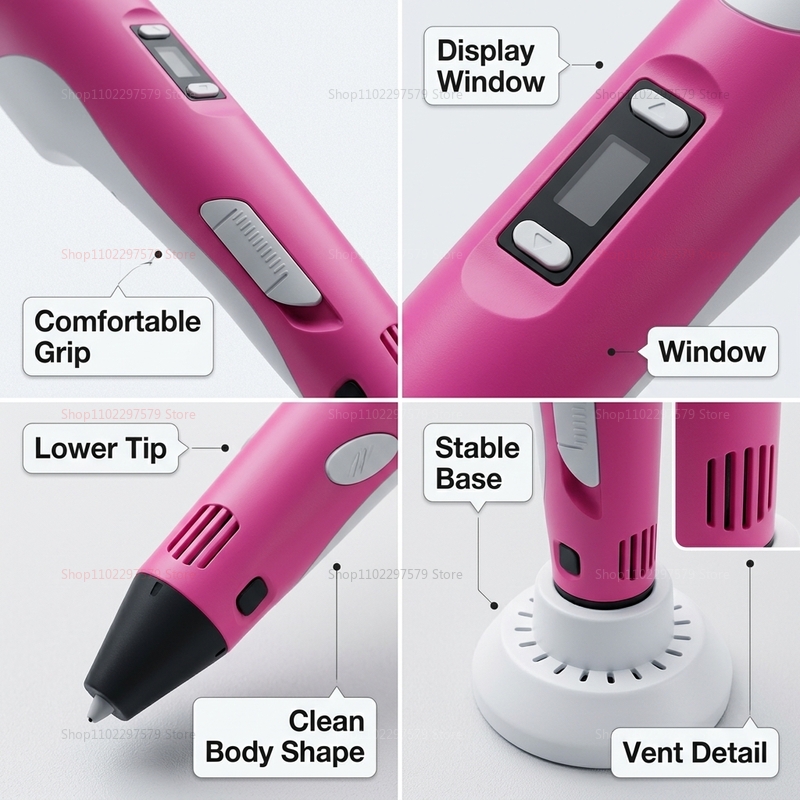 قلم طباعة ثلاثية الأبعاد مع خي - مراجعة 3D Printing Pen For Adults وسعره