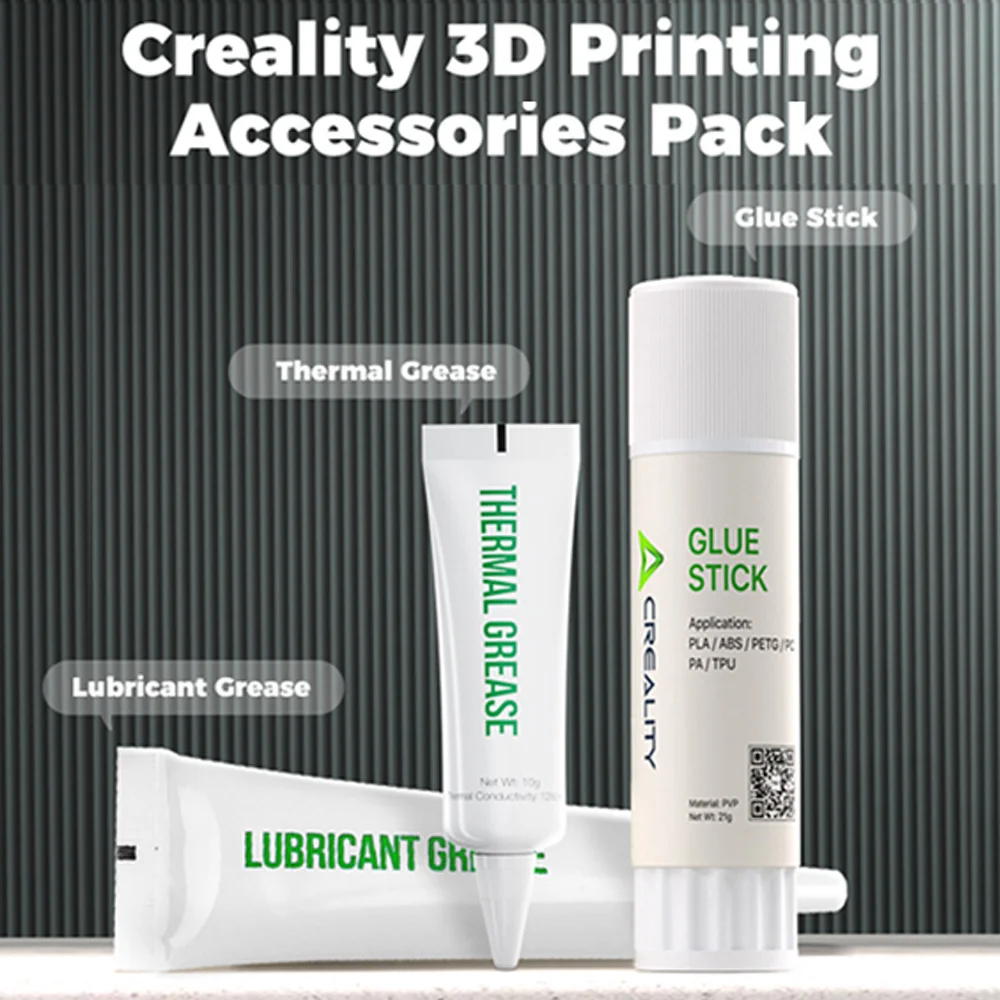 حزمة ملحقات طابعة كرياليتي ثلا - مراجعة Glue For 3D Printing وسعره