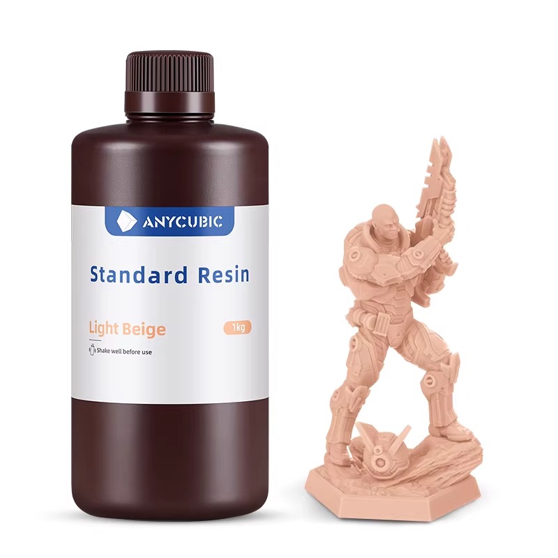 1 كجم AnyCubic 40nm UV القياسي - مراجعة 3D Printing Uv Resin وسعره