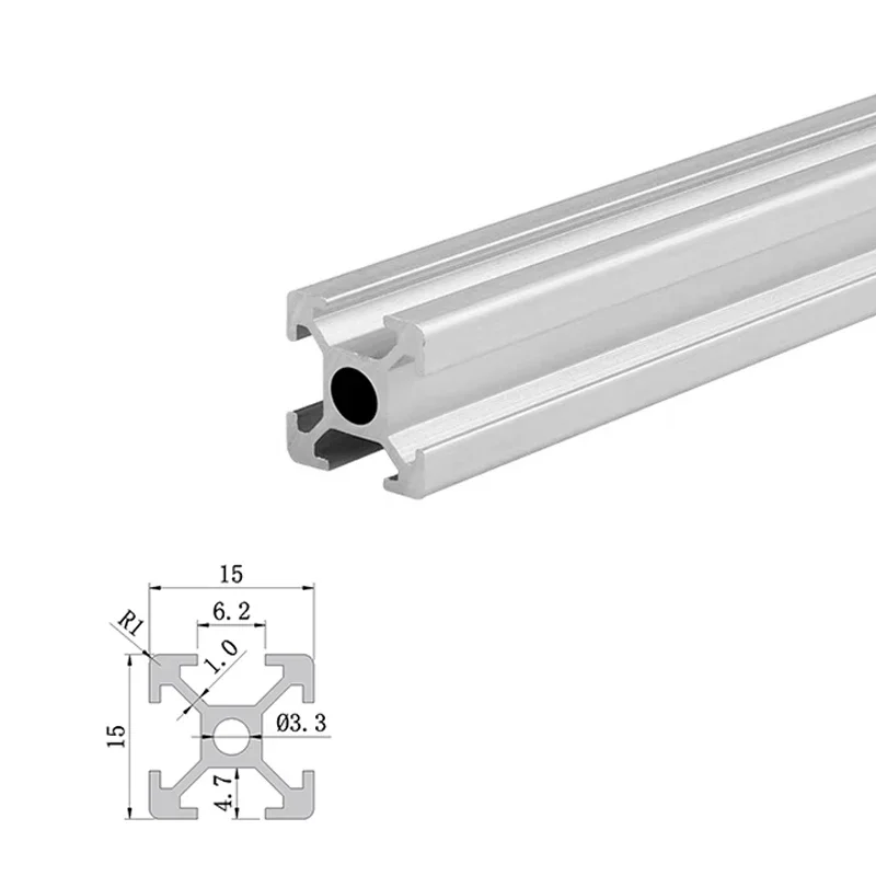 2 قطعة 1515 الألومنيوم الملامح - مراجعة 3D Printer Enclosure Frame وسعره