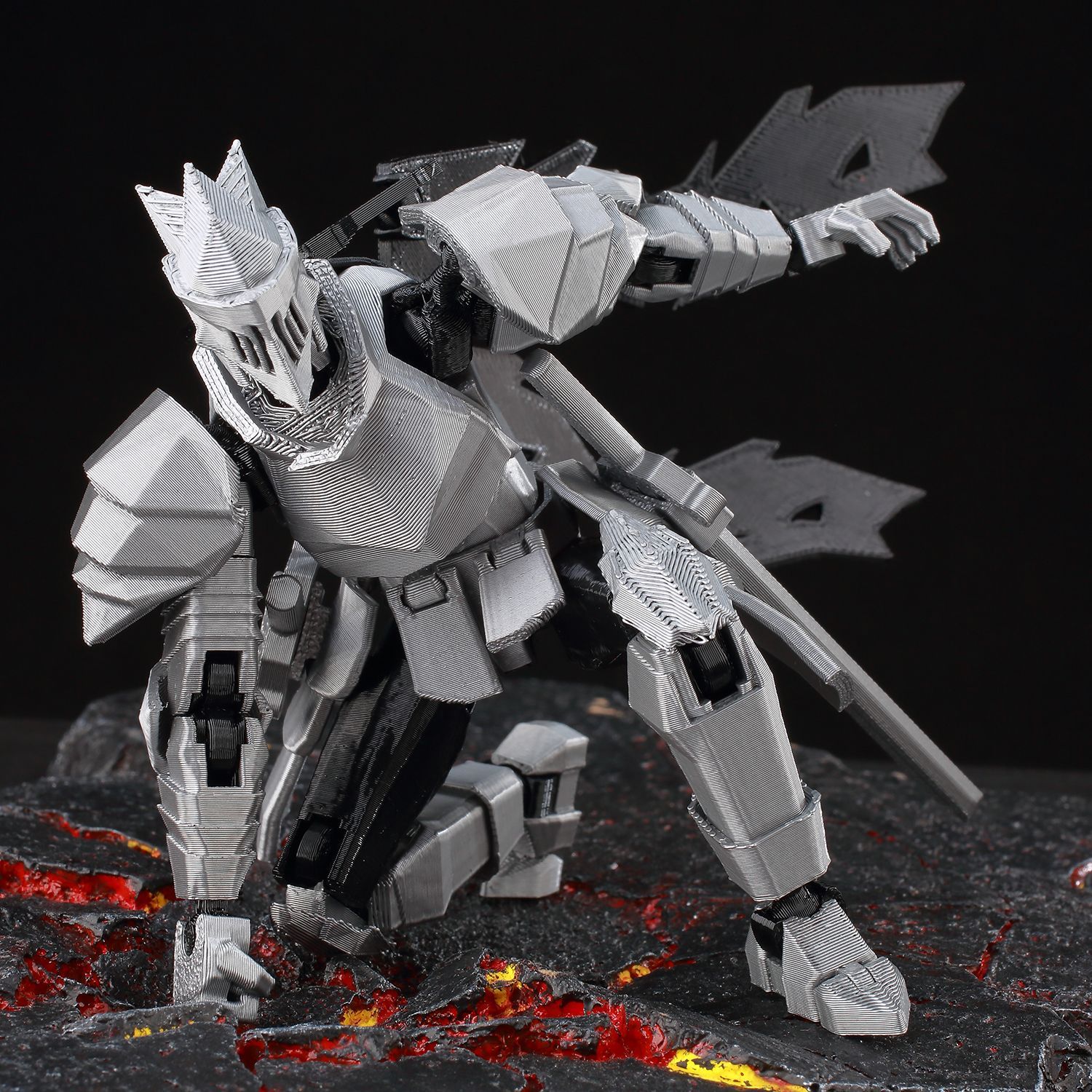 متوفر في المخزون ​ 9l3d Lucky1 - مراجعة 3D Printing Knight Armor وسعره