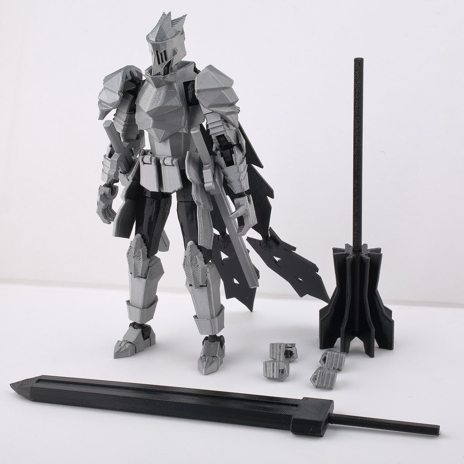 متوفر في المخزون ​ 9l3d Lucky1 - مراجعة 3D Printing Knight Armor وسعره